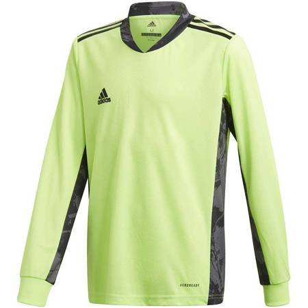 Bluza bramkarska dla dzieci adidas AdiPro 20 Goalkeeper Jersey Youth Longsleeve zielono-czarna FI4201