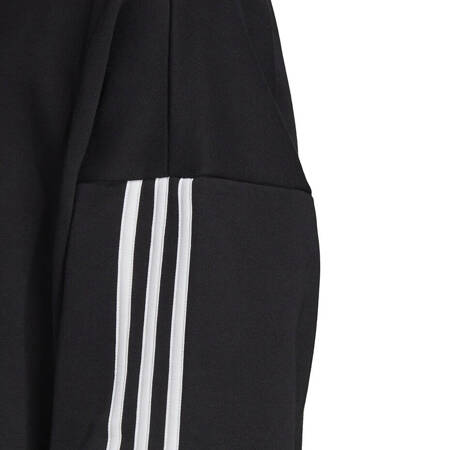 Bluza damska adidas Adjustable 3 Stripes Sweatshirt czarna FI6721