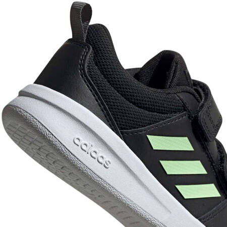 Buty dla dzieci adidas Tensaur C czarno-zielone EF1098