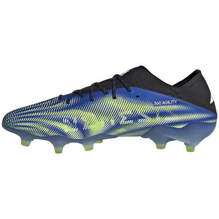 Buty piłkarskie adidas Nemeziz.1 FG niebieskie FW7423