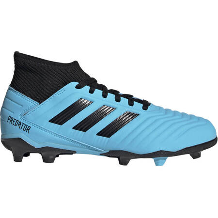 Buty piłkarskie adidas Predator 19.3 FG JUNIOR niebiesko czarne G25796
