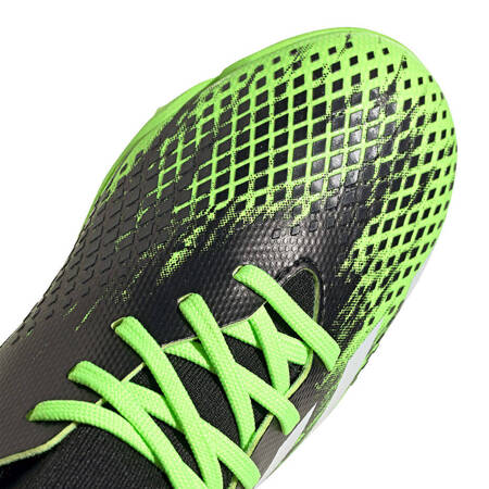 Buty piłkarskie adidas Predator 20.3 TF Junior czarno-zielone EH3034