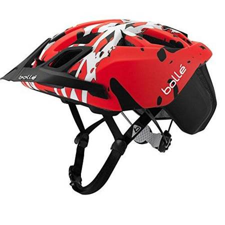 Kask rowerowy The One MTB black & red CAMO M