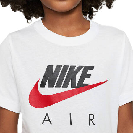Koszulka dla dzieci Nike NSW AIR biała CZ1828 100