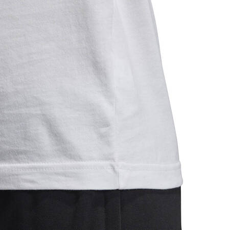 Koszulka dla dzieci adidas YB MH Bos T biało-czarna DV0815