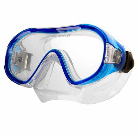 Maska do nurkowania Aqua-Speed JUNIOR granatowa 11 223