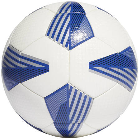 Piłka nożna adidas Tiro League TB biało-niebieska FS0376