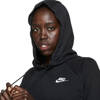 Bluza damska Nike Essentials Hoodie Po Flc czarna BV4124 010