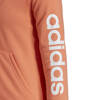 Bluza damska adidas W Essentials Linear FZ Hoodie koralowa EI0659