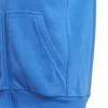 Bluza dla chłopca adidas BOS FZ Junior niebieska DV0807
