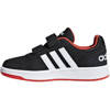 Buty dla dzieci adidas Hoops 2.0 CMF C czarno-czerwono-białe B75960