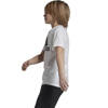 Koszulka dla dzieci adidas YB MH Bos T biało-czarna DV0815