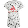 Koszulka dla dzieci adidas YG MH Graphic Tee biało-czarna ED4614