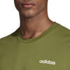 Koszulka męska adidas Essentials Plain Tee zielona EI9781